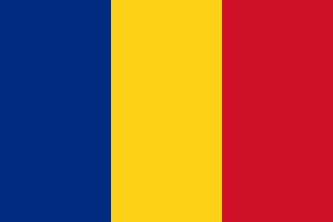 romania　ルーマニアの国旗